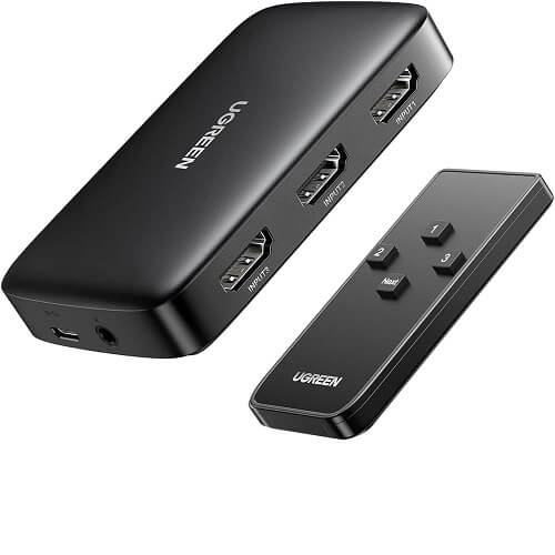 UGREEN HDMI Switch 3 EM 1 PARA HDMI Switcher Splitter