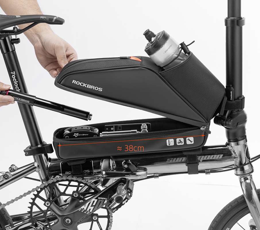 ROCKBROS Bicycle Bag Waterproof – Bolsa Triangular para Bicicleta