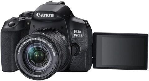 Canon EOS 850D – Câmera DSLR Avançada com Vídeo 4K e Autofoco Dual Pixel - Image 3