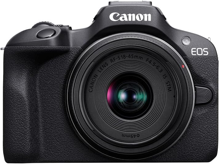 Câmera Canon EOS R100 Mirrorless com Lente RF-S 18-45mm - Image 7