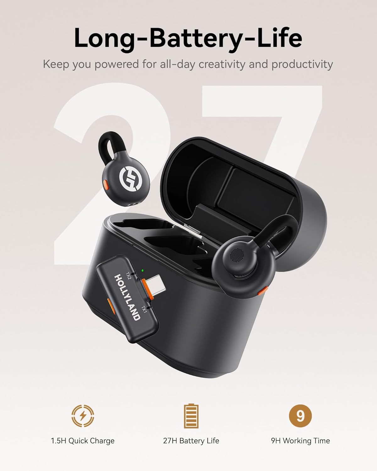 Hollyland Lark M2S Wireless Microphone Ultimate Combo - Image 5