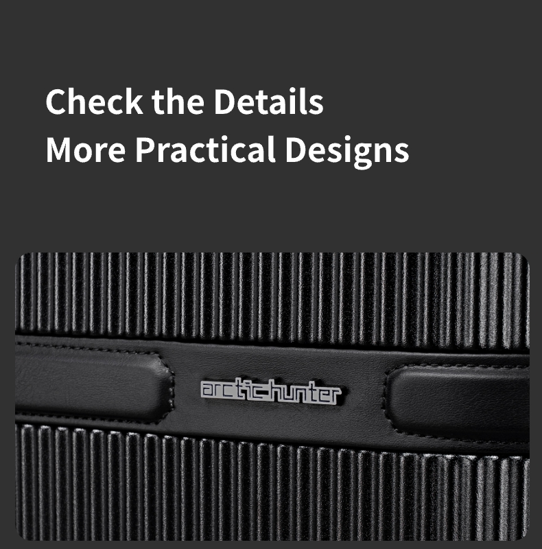 Mala de Viagem Arctic Hunter LGX001 – Conjunto de 3 Peças (20” + 24” + 28”) - Image 11